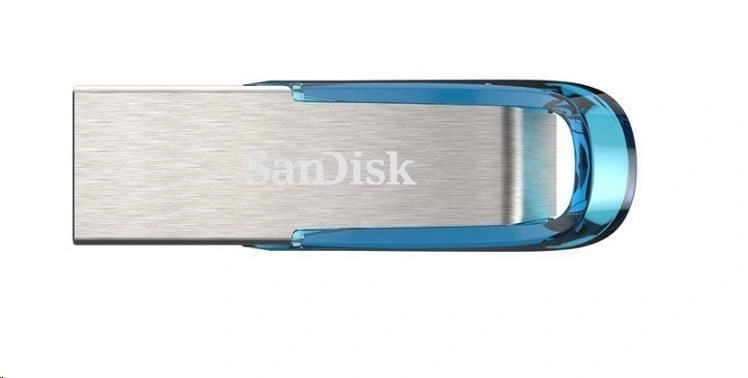 SanDisk Ultra Flair - 64GB, modrá