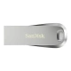 SanDisk Ultra Luxe 128GB, stříbrná