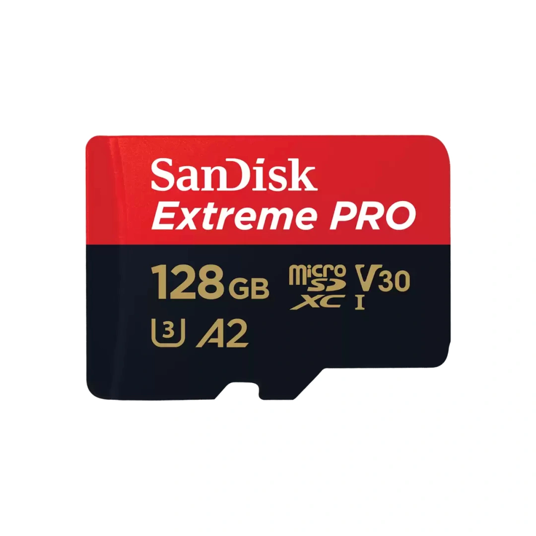 SanDisk micro SDXC 128GB Extreme PRO + adaptér 