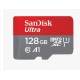 SanDisk MicroSDXC 128GB Ultra (140 MB/s, A1 Class 10 UHS-I) + adaptér