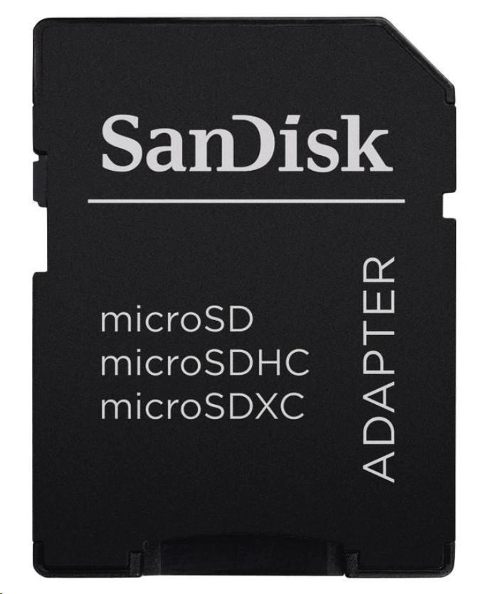 SanDisk MicroSDXC Ultra 64GB + SD adaptér (SDSQUAB-064G-GN6MA)