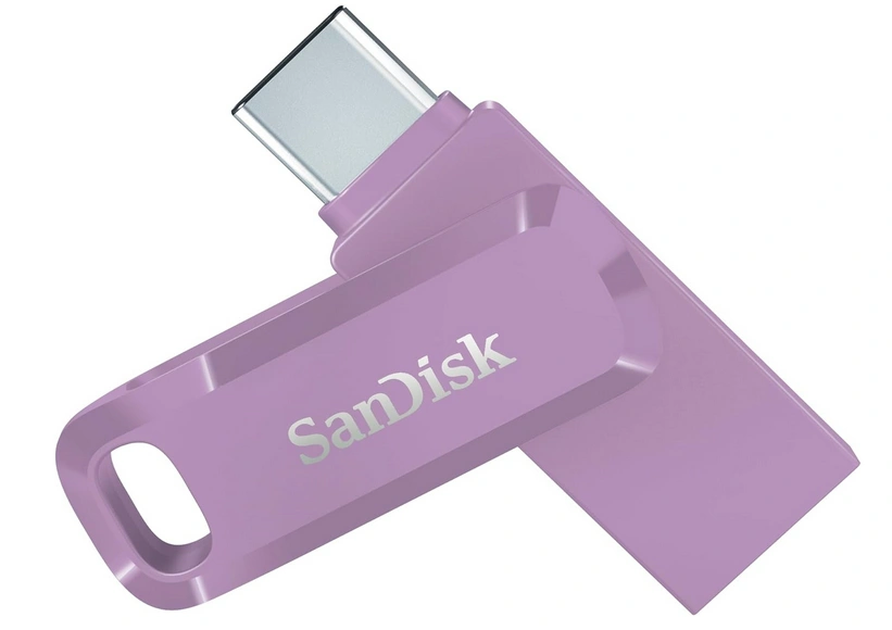 SanDisk Ultra Dual Drive Go USB Type- C, Levandulová 400 MB/s 128GB