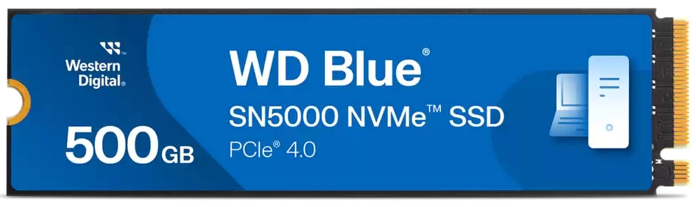 WD BLUE SSD NVMe 500GB PCIe SN5000