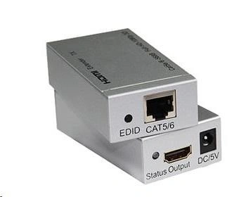 PremiumCord HDMI extender na 60m přes jeden kabel Cat5e/Cat6