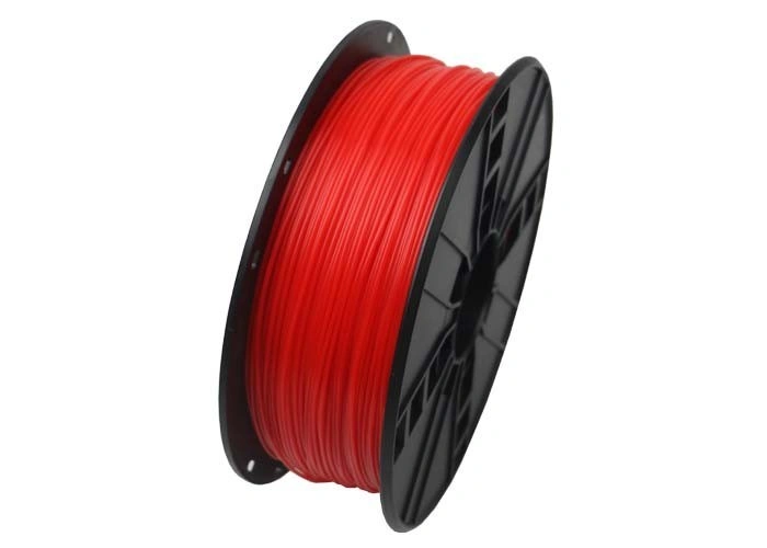 Gembird tisková struna (filament), PLA, 1,75mm, 1kg, fluorescentní červená