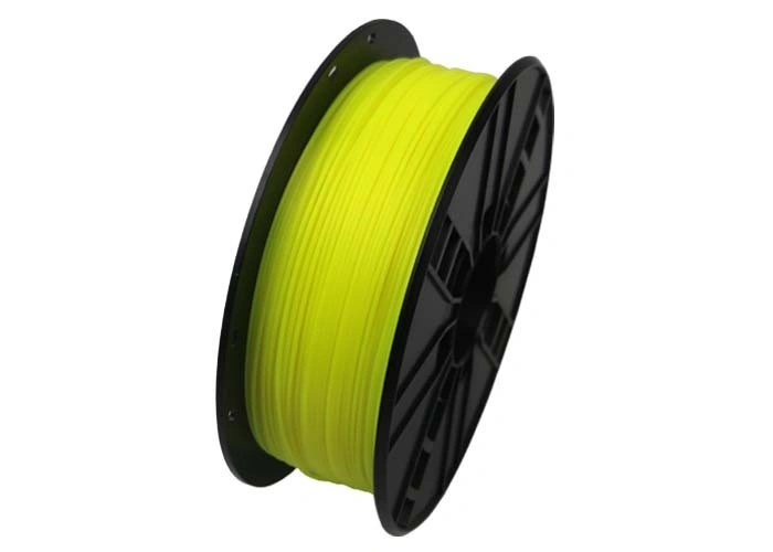 Gembird tisková struna (filament), PLA, 1,75mm, 1kg, fluorescentní žlutá