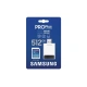 Samsung SDXC 512GB PRO Plus + USB adaptér