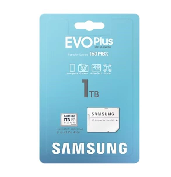 Samsung micro SDXC karta 1 TB EVO Plus + SD adaptér