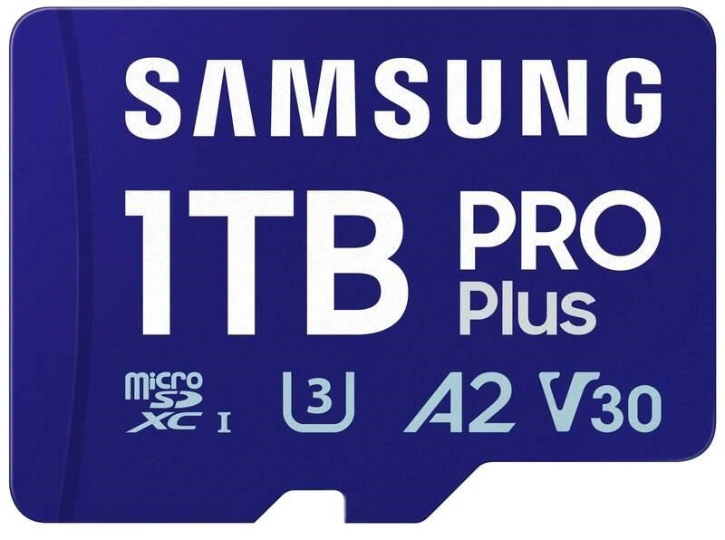 Samsung microSDXC 1TB PRO Plus + USB adapter (MB-MD1T0SB/WW)