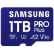 Samsung microSDXC 1TB PRO Plus + USB adapter (MB-MD1T0SB/WW)