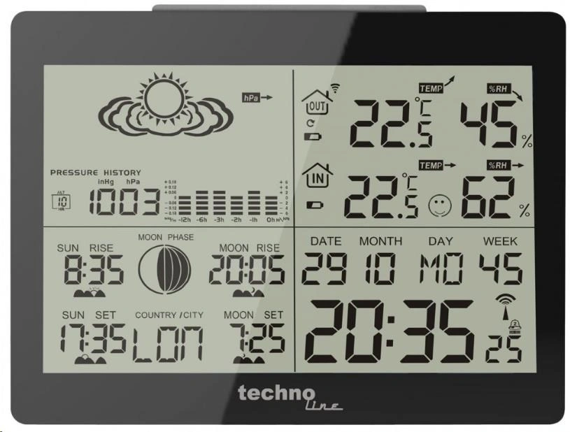 TechnoLine WS 6760 - meteorologická stanice