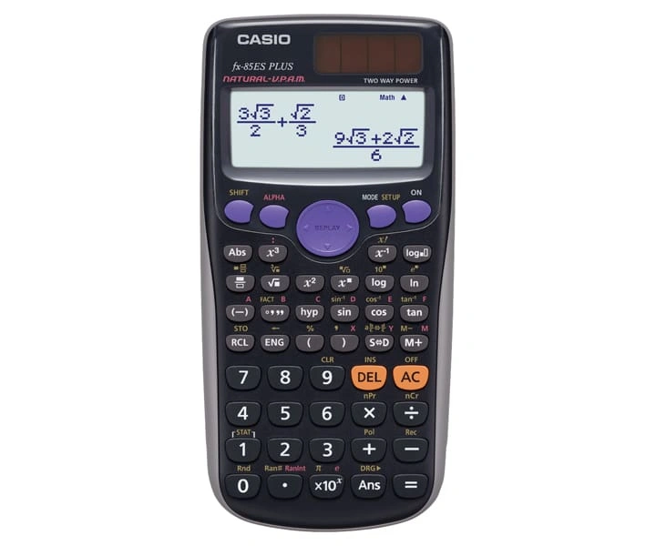 Casio FX 85ES PLUS 2E, černá