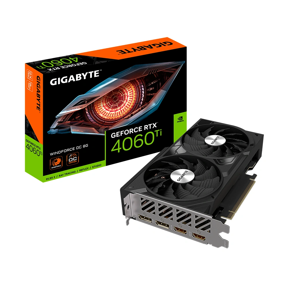 GIGABYTE GeForce RTX 4060 Ti WINDFORCE OC 8G