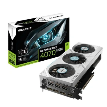 GIGABYTE GeForce RTX 4070 SUPER EAGLE OC ICE 12G, 12GB GDDR6X