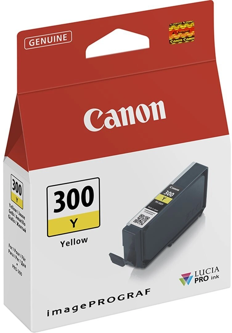 Canon PFI-300Y, žlutá