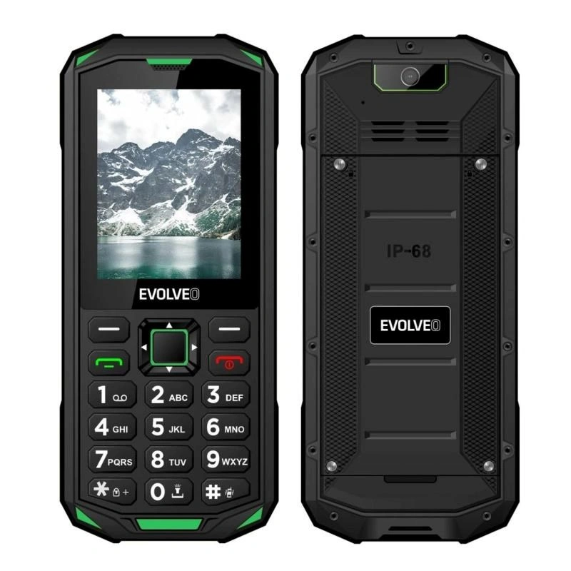 Evolveo StrongPhone X5, černá/zelená