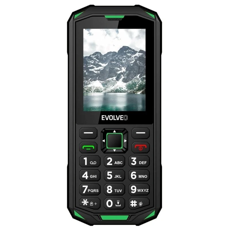 Evolveo StrongPhone X5, černá/zelená