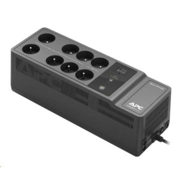 APC Back-UPS 850VA (520W), 230 V, nabíjecí porty USB/USB-C, 8× česká zásuvka (FR)