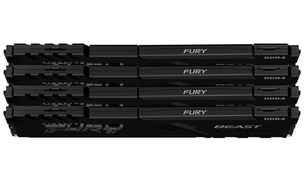 Kingston Fury Beast Black 64GB (4x16GB) DDR4 3200 CL16