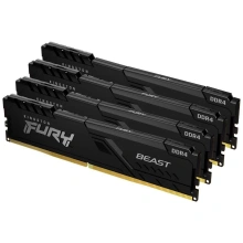 Kingston Fury Beast Black DDR4 128GB (4x32GB) 3600 CL18