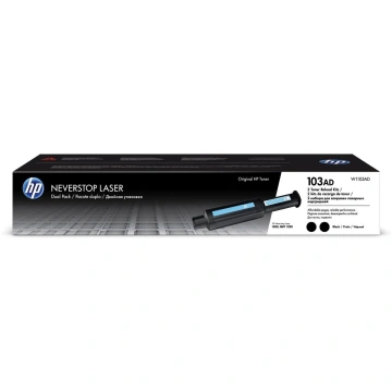 HP W1103AD no. 103AD (2x2500 str.), 2-Pack, black