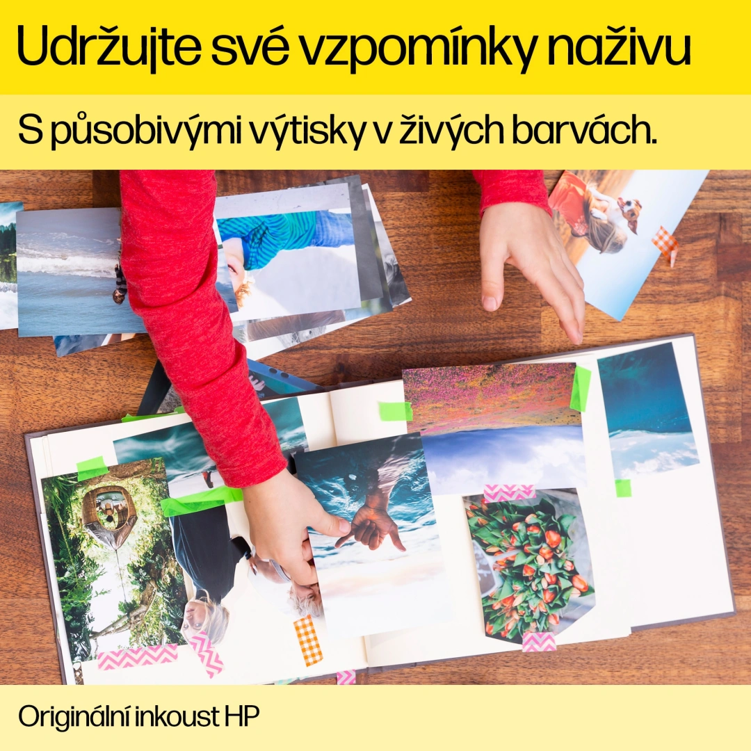 Inkoustová náplň HP 937, 1 250 stran, žlutá