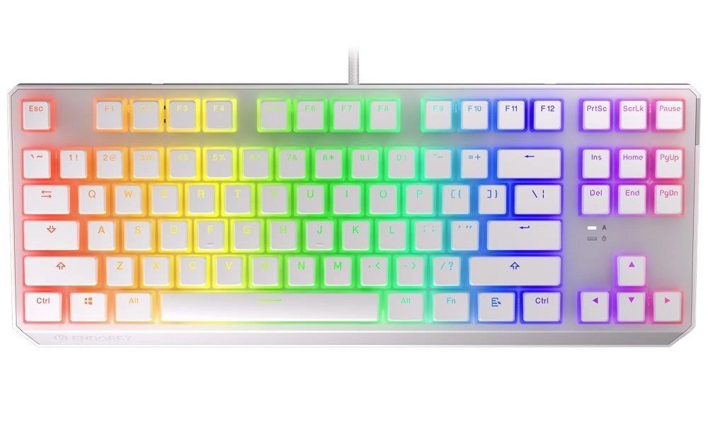 Endorfy Thock TKL Pudding Onyx White Brown, Kailh Brown, US