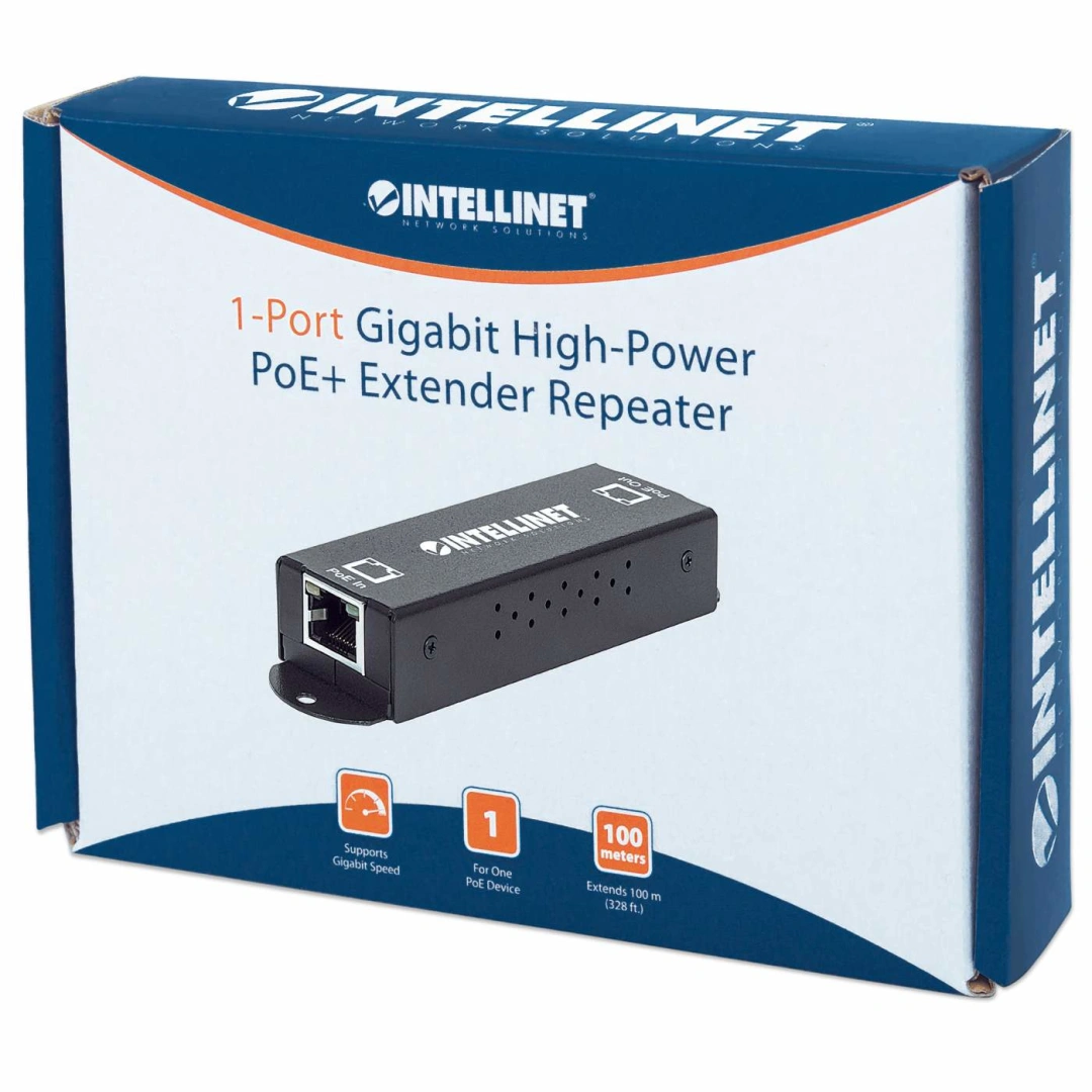 Intellinet Poe Extender 1P 802.3Af/At Wz