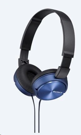 Sony Sluchátka stereo, modrá MDR-ZX310L