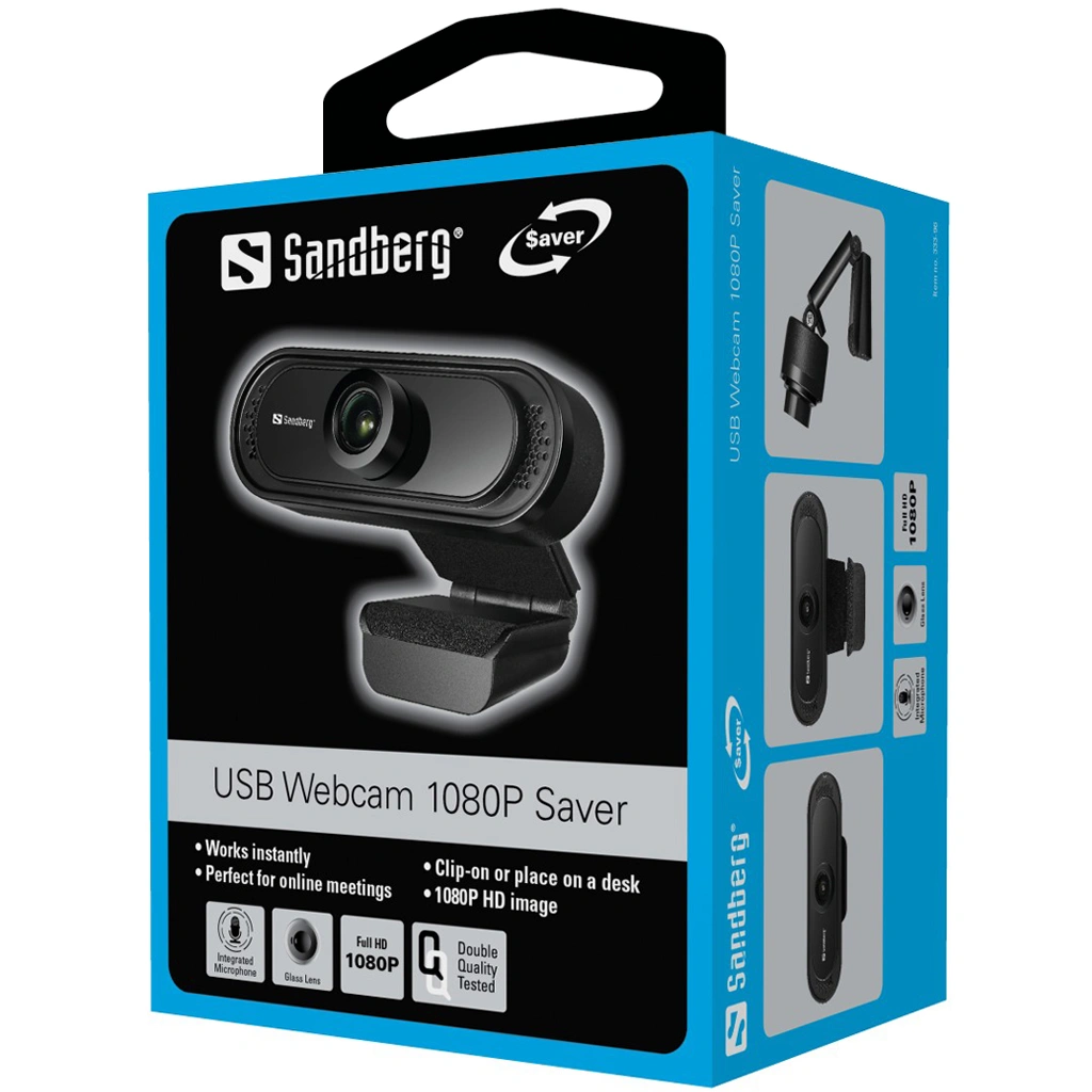 Sandberg USB Webcam 1080P Saver