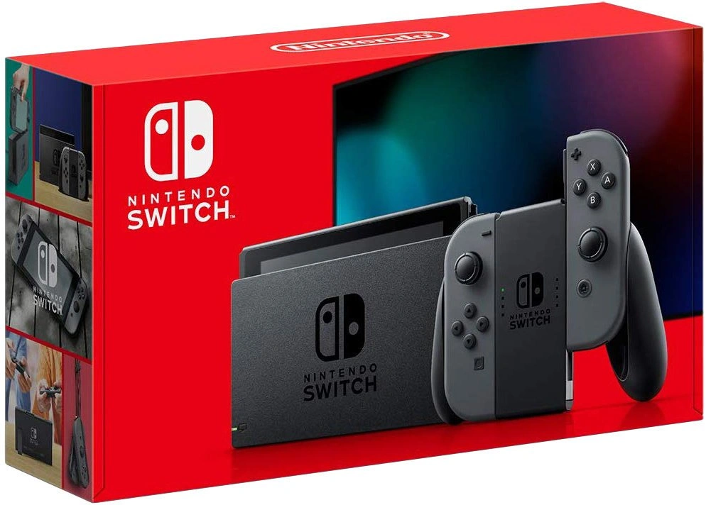 Nintendo Switch console grey Joy-Con