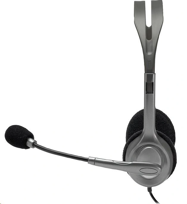 Logitech sluchátka s mikrofonem Stereo Headset H110