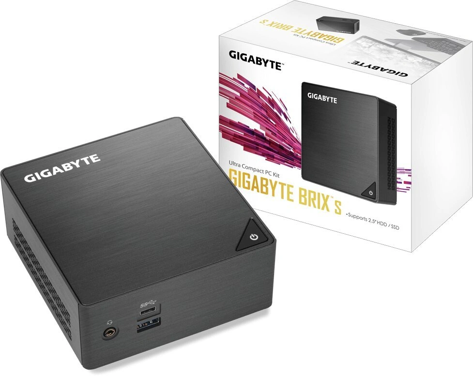 GIGABYTE Brix GB-BLPD-5005, černá (GB-BLPD-5005)