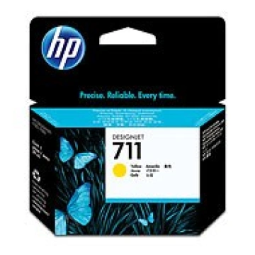 HP CZ132A náplň č.711, 29 ml, žltá