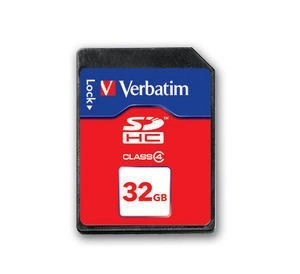 VERBATIM SecureDigital SDHC 32GB Class10