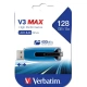 Verbatim 128GB USB Flash 3.0 V3 MAX Store'n'Go modrý P-blist