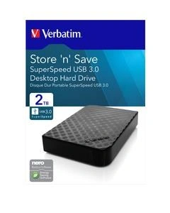 VERBATIM HDD 3.5"  2TB Store 