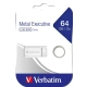 Verbatim Store 'n' Go Metal Executive 64GB USB 2.0 stříbrná