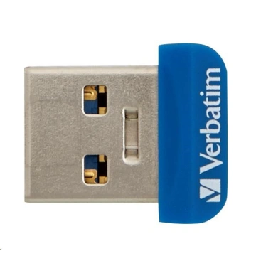 VERBATIM Store 'n' Stay NANO 64GB USB 3.0 modrá