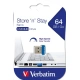 VERBATIM Store 'n' Stay NANO 64GB USB 3.0 modrá