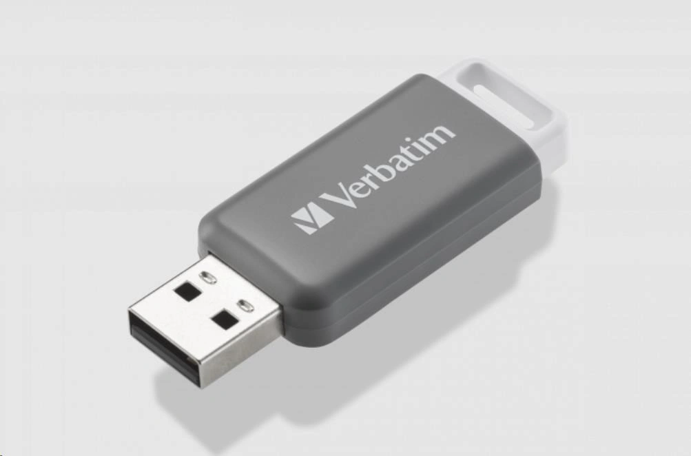 Verbatim 128GB USB Flash 2.0 DataBar šedý