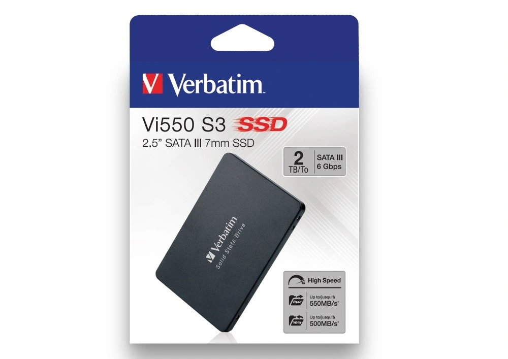 Verbatim Vi550 S3 SSD, 2.5" - 2TB