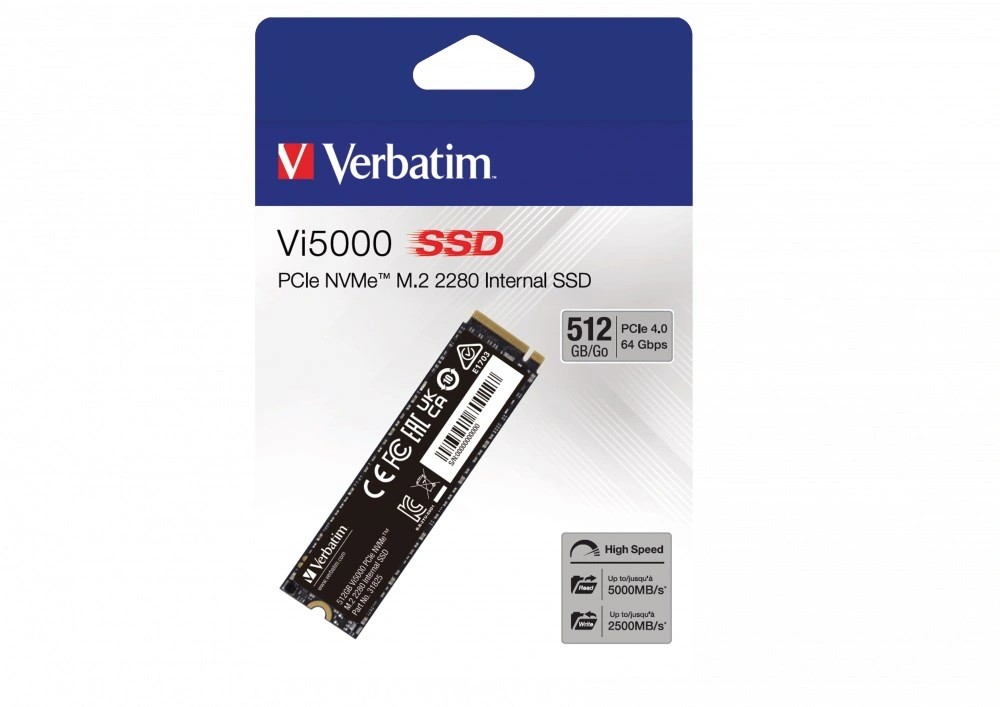 Verbatim Vi5000G, M.2 - 512GB