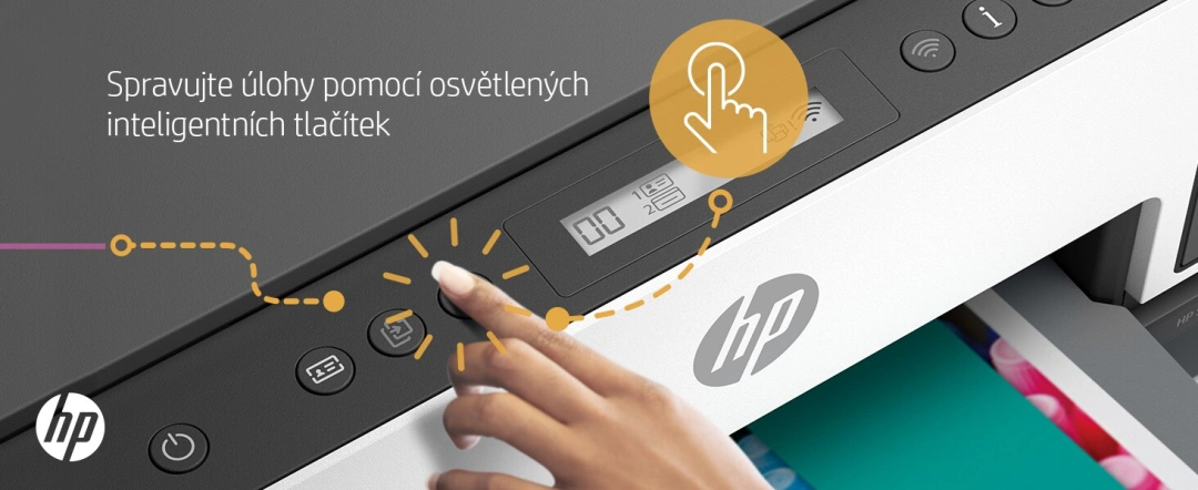 HP Smart Tank 720 multifunkční inkoustová tiskárna, A4, barevný tisk, Wi-Fi (6UU46A)