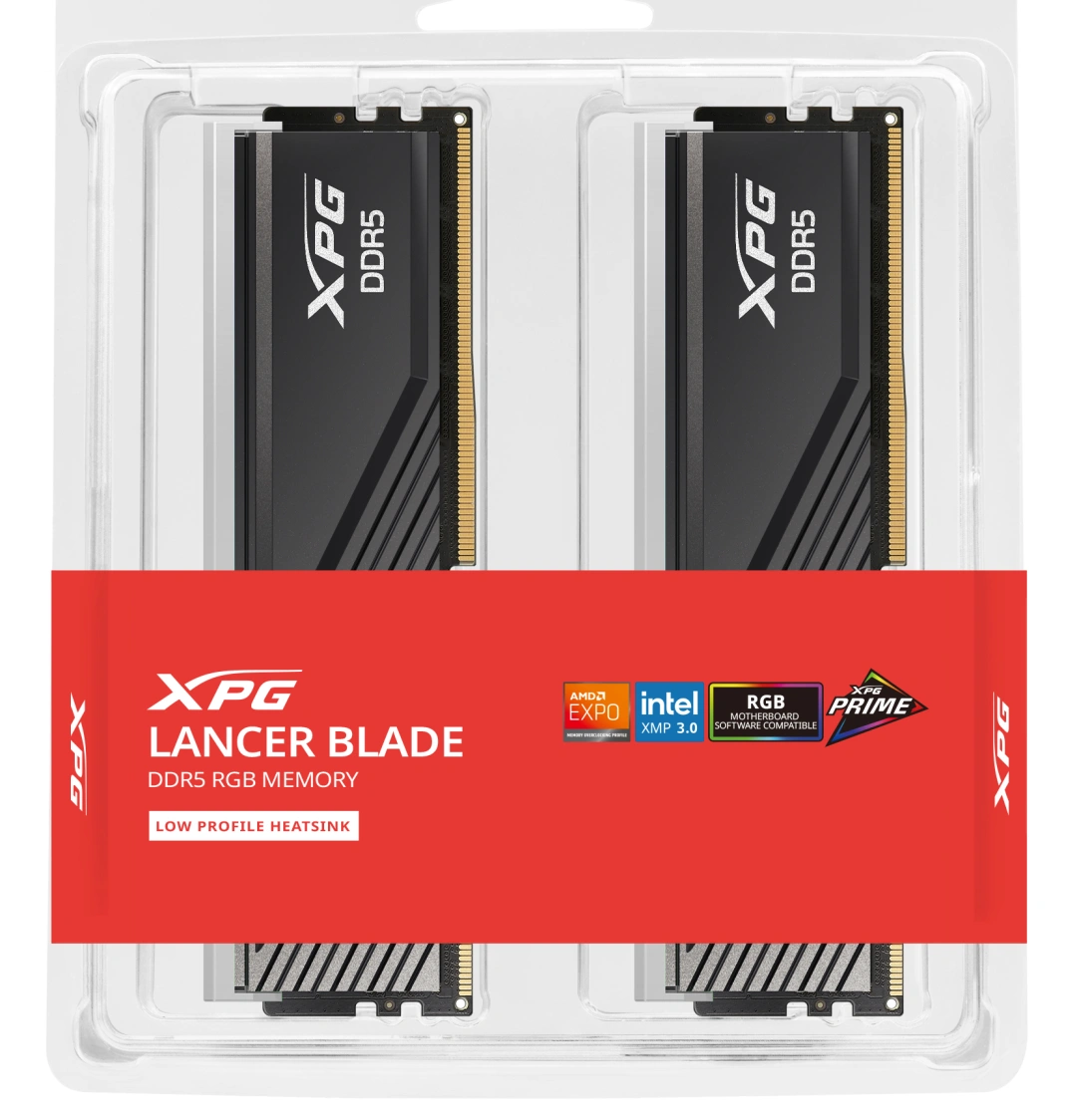 ADATA XPG DIMM DDR5 32GB (Kit of 2) 6000MT/s CL48 Lancer Blade RGB