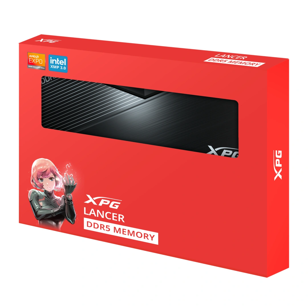 ADATA XPG DIMM DDR5 32GB (Kit of 2) 6000MT/s CL48 Lancer Blade, Černá