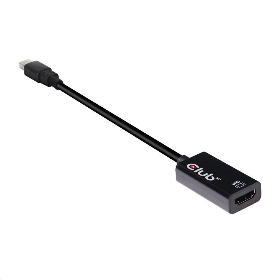 Club3D Mini DisplayPort 1.4 na HDMI 2.0a 4K 60Hz, aktivní adaptér