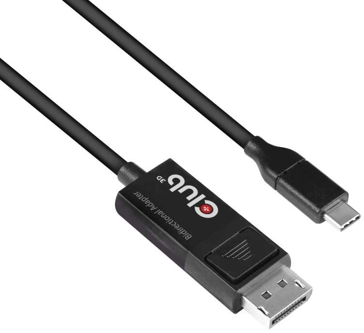 Club3D kabel USB Typ C na DisplayPort 1.4 8K 60Hz (M/M), 1,8m