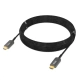 Club3D kabel HDMI AOC, M/M, 4K@120Hz, 8K@60Hz, High Speed, 10m, černá