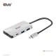 Club3D HUB USB-C PD, 2x USB-C, 2xUSB-A